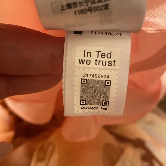 NWT TED BAKER LONDON Pegaia Sleeve Detail Mini Dress on Coral, size US 6 - Picture 14 of 15